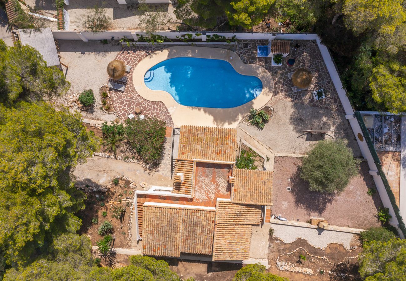 Villa in Javea - Casa Naranja - in de wijk Portitxol, dicht bij het strand en Arenal