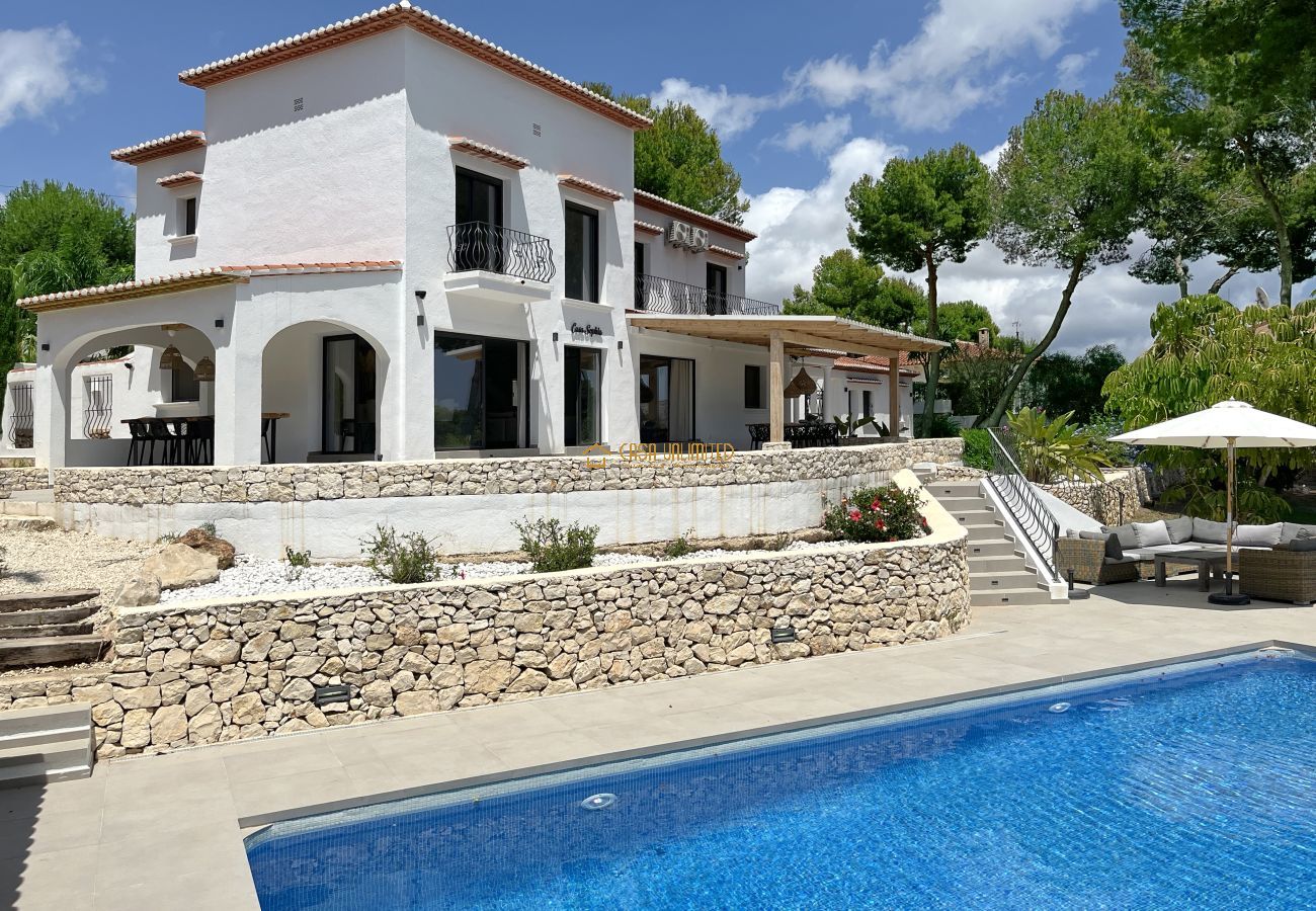 Villa in Moraira - Casa Sofia - Prachtige luxe villa in moraira 1km van het strand