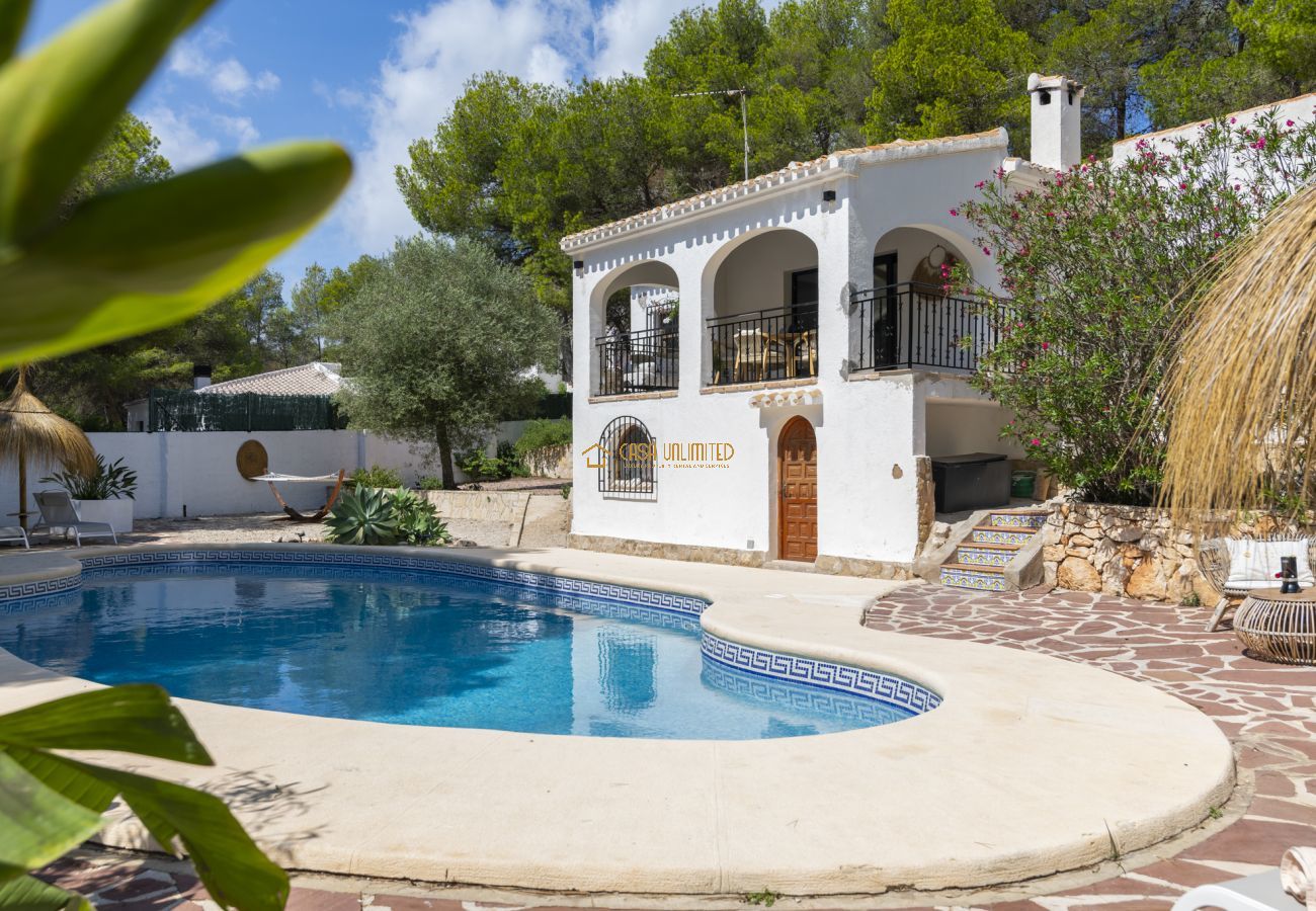 Villa en Javea / Xàbia - Casa Naranja - en la zona del Portitxol, cerca de la playa y del Arenal