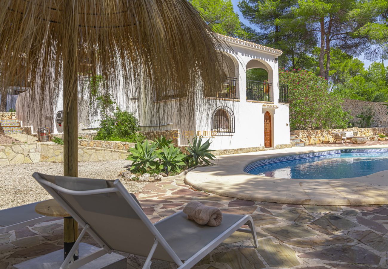 Villa en Javea / Xàbia - Casa Naranja - en la zona del Portitxol, cerca de la playa y del Arenal