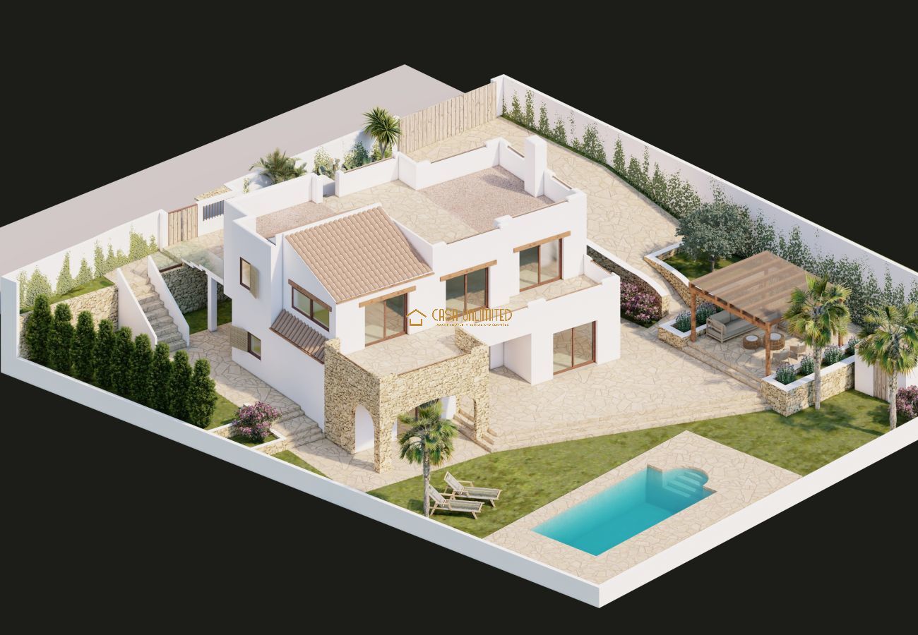 Villa en Moraira - Casa Badajoz (disponible a partir del 1 de junio)